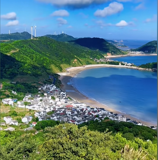 舟山海鲜美食攻略配图：渔港渔村风景
